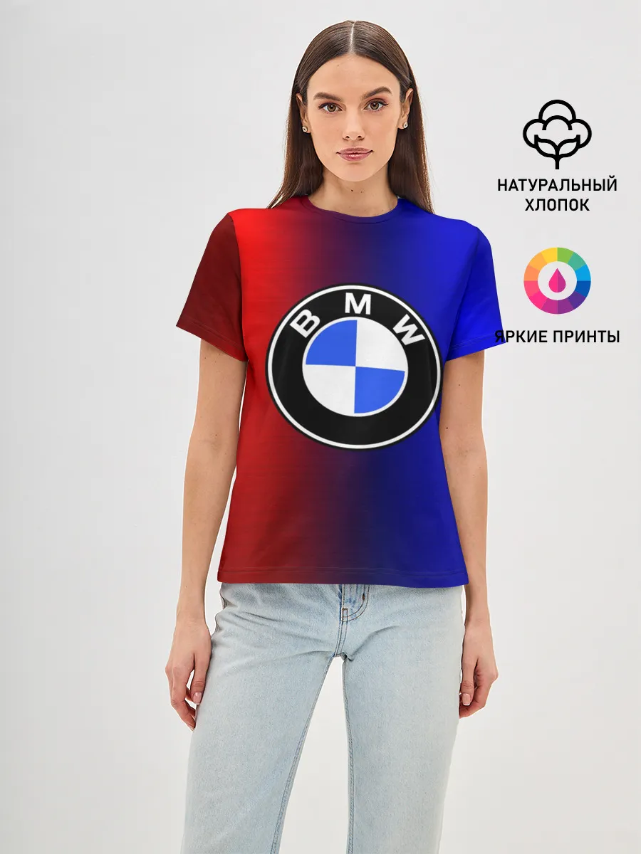 Женская базовая футболка / BMW SPORT ABSTRACT