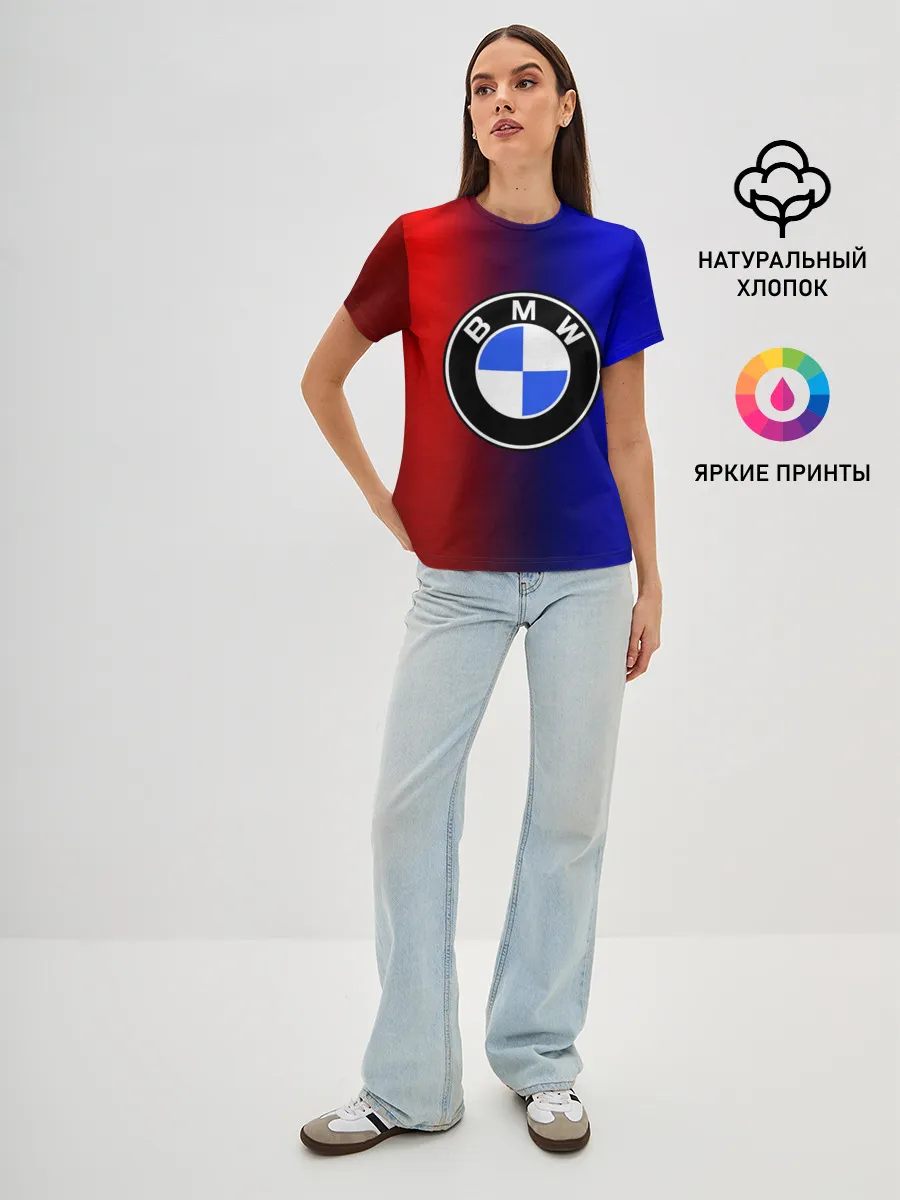 Женская базовая футболка / BMW SPORT ABSTRACT