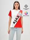 Женская базовая футболка / FC AJAX AMSTERDAM / ФК АЯКС