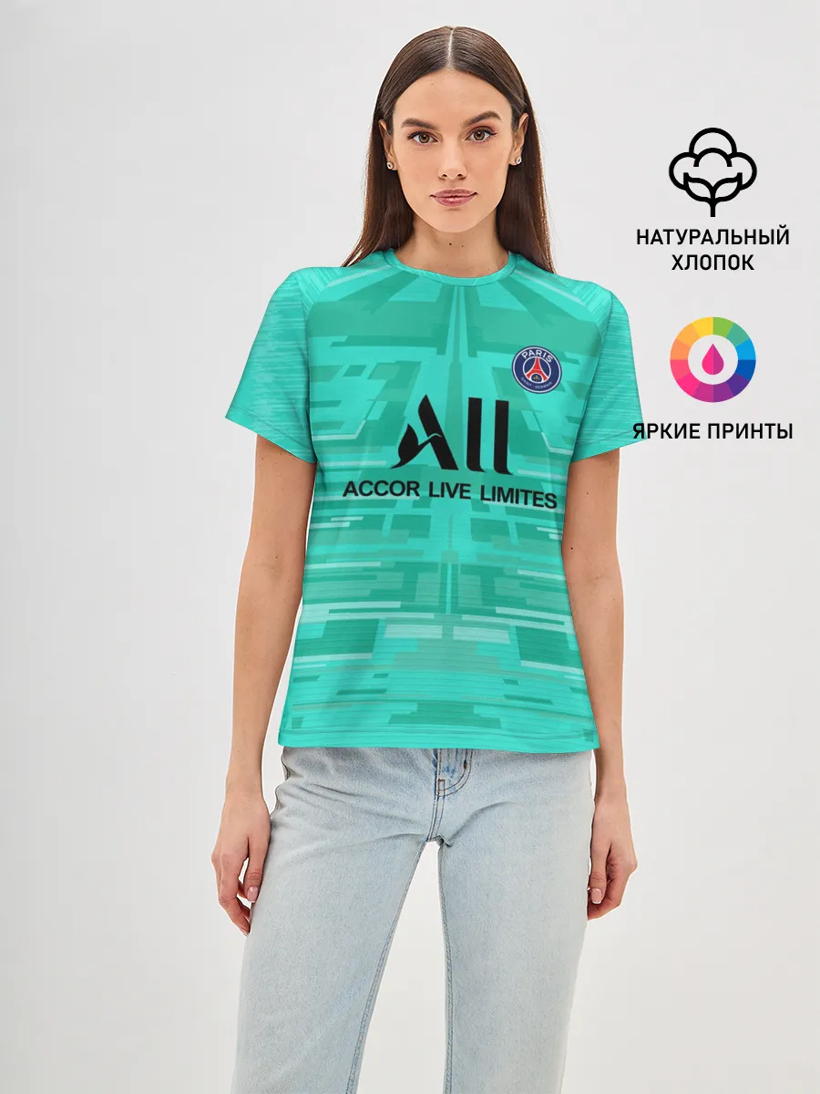 Женская базовая футболка / Navas GK away 19-20