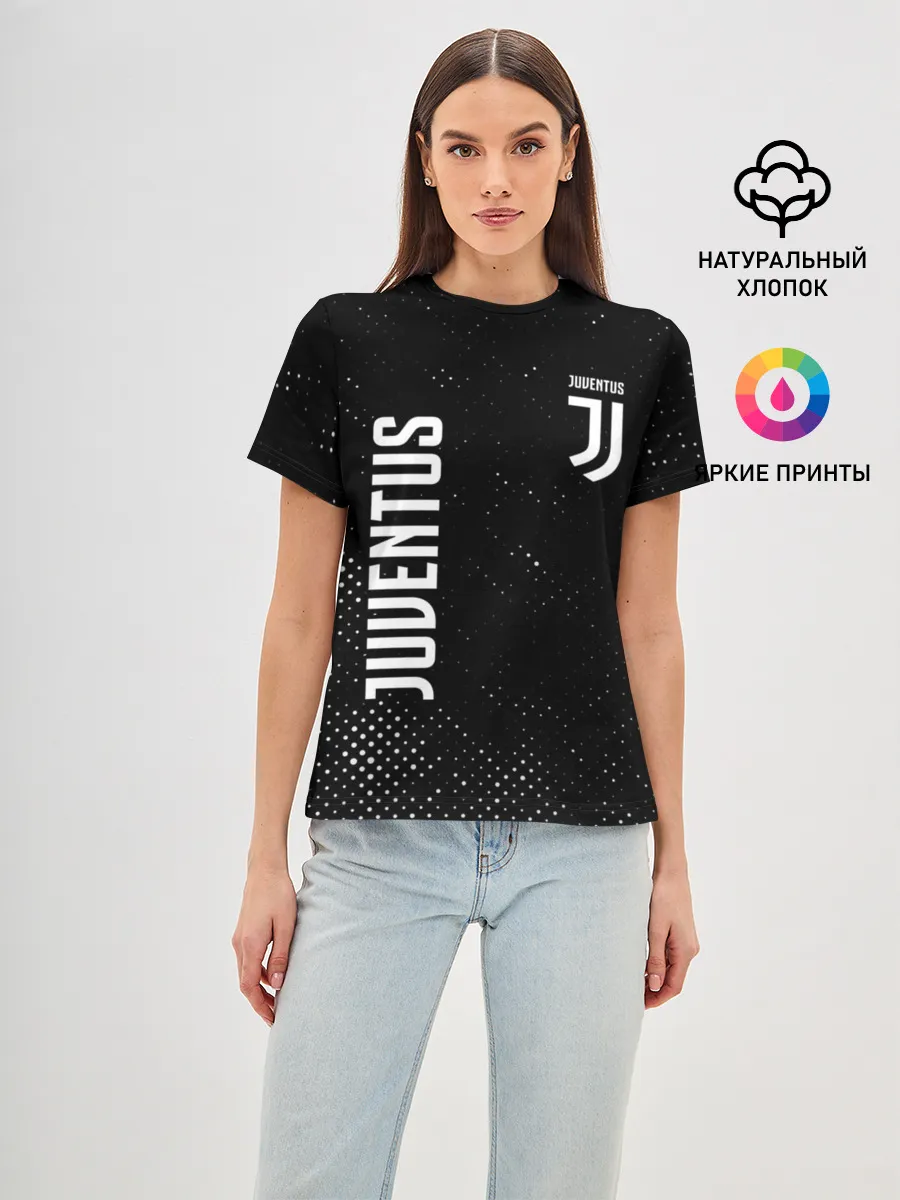 Женская базовая футболка / JUVENTUS / ЮВЕНТУС