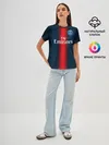 Женская базовая футболка / PSG Форма Новая Home 18/19