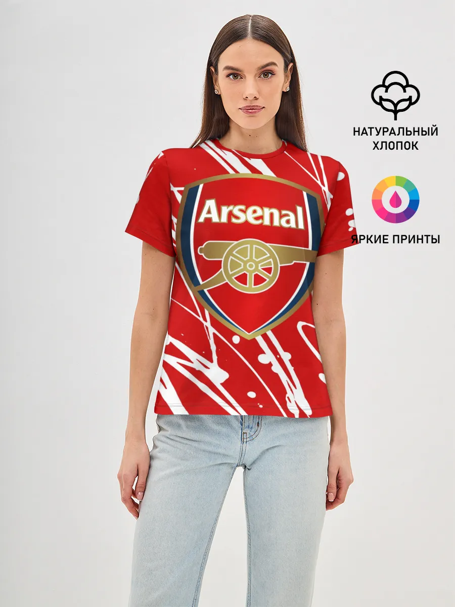 Женская базовая футболка / Arsenal