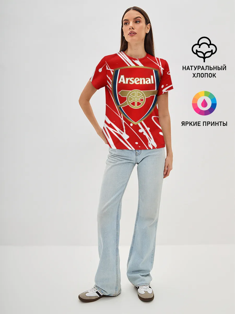 Женская базовая футболка / Arsenal