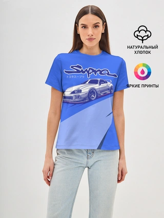 Женская базовая футболка / Supra