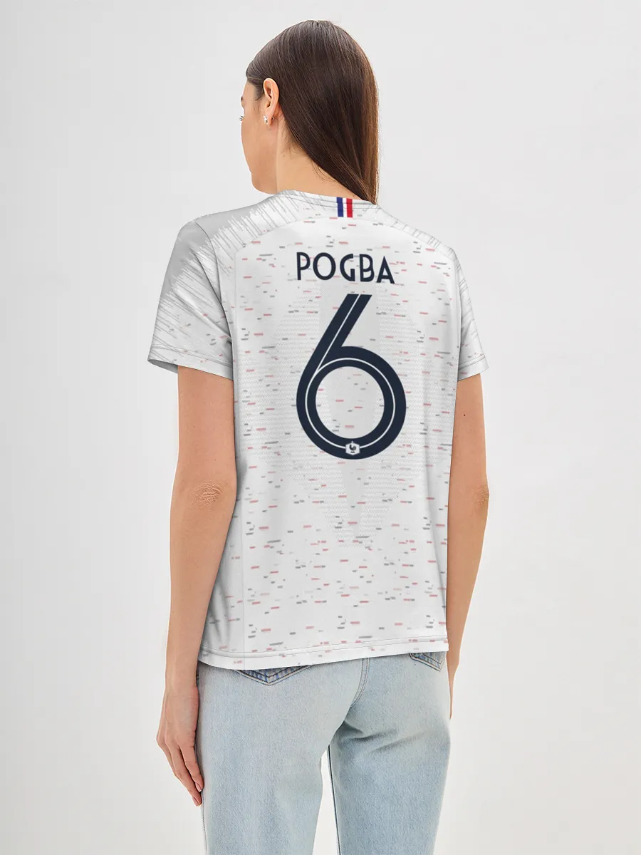 Женская базовая футболка / Pogba away 2018 WC