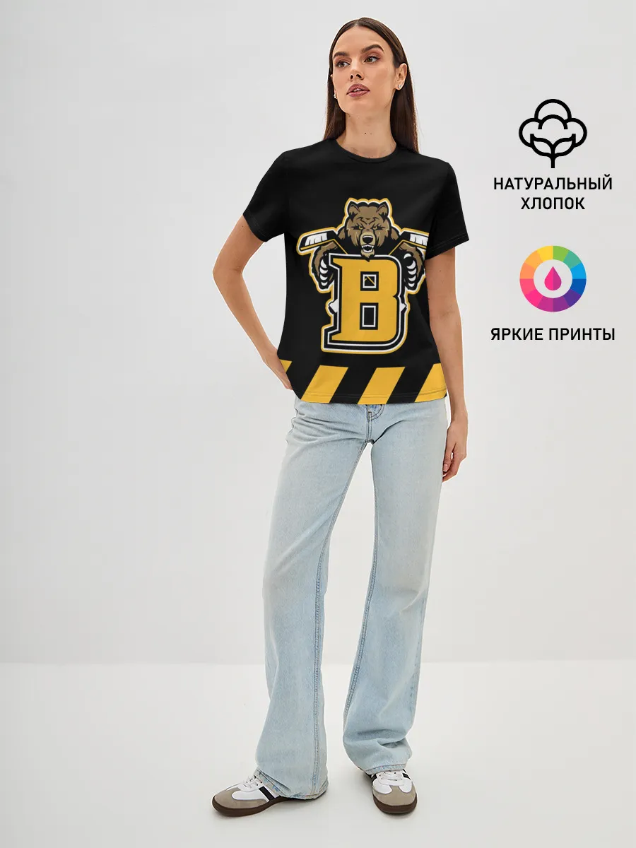 Женская базовая футболка / BOSTON BRUINS