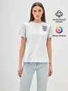 Женская базовая футболка / England home WC 2018