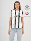 Женская базовая футболка / Juventus | Home Authentic style (2021/22)