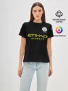 Женская базовая футболка / Manchester City away 19-20