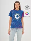 Женская базовая футболка / Chelsea: Logo.