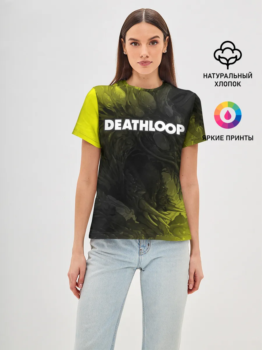 Женская базовая футболка / Deathloop - Hyperbeast