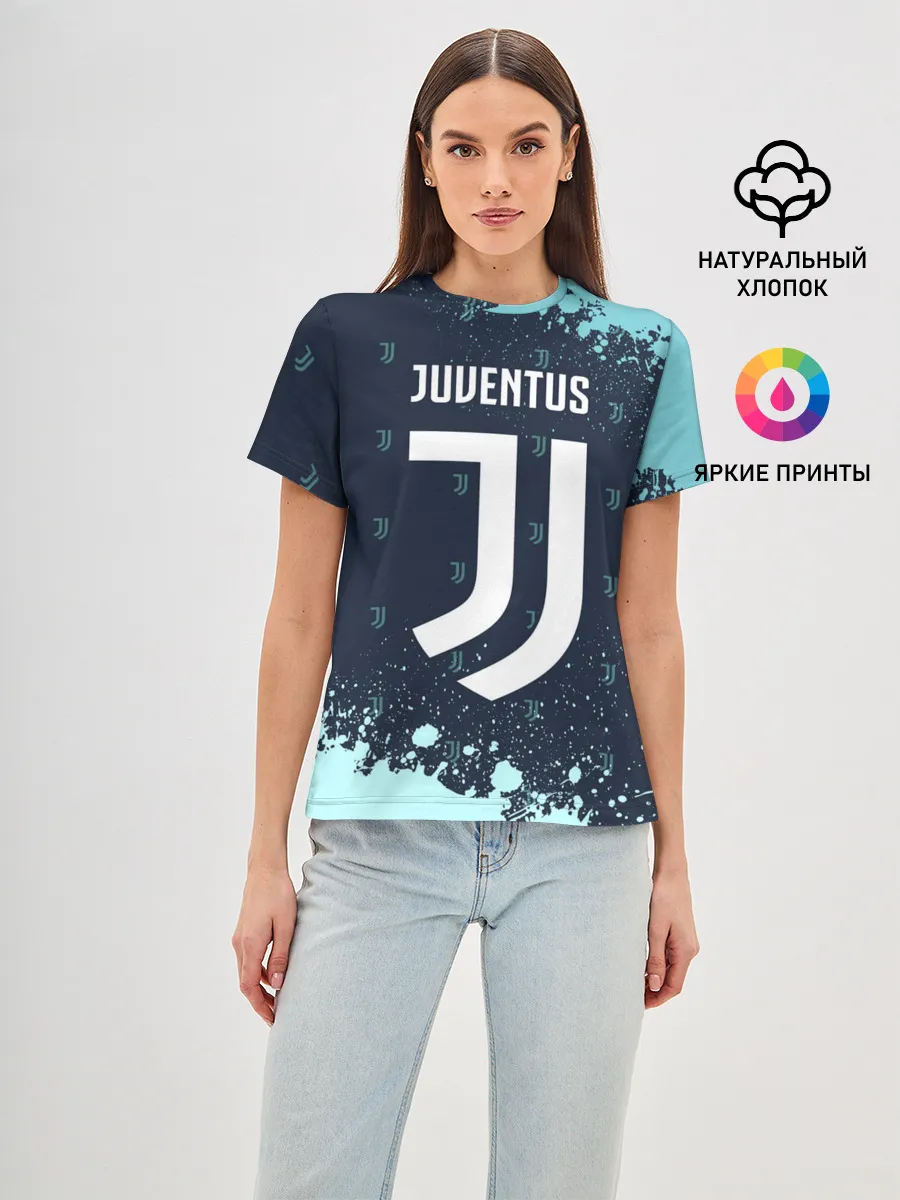 Женская базовая футболка / JUVENTUS / ЮВЕНТУС