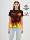 Женская базовая футболка / MANCHESTER UNITED / ДЬЯВОЛ