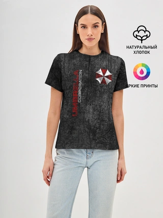 Женская базовая футболка / Umbrella corporation