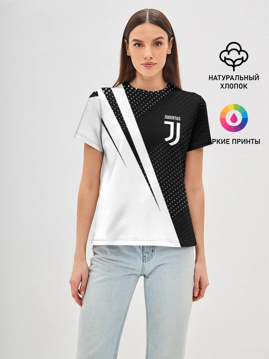 Женская базовая футболка / JUVENTUS / ЮВЕНТУС