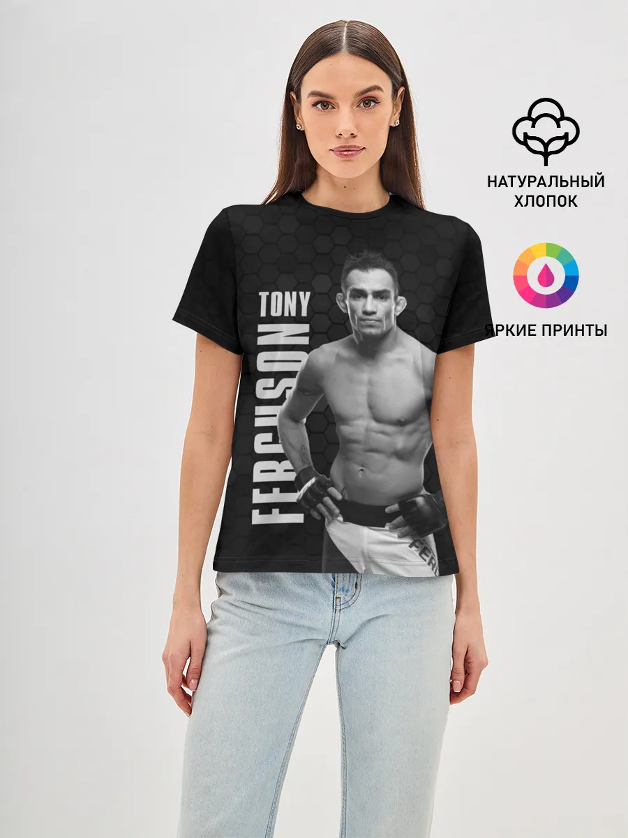 Женская базовая футболка / EL CUCUY Tony Ferguson