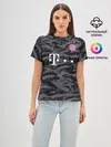 Женская базовая футболка / Bayern away gk 18-19