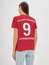 Женская базовая футболка / Lewandowski home 18-19