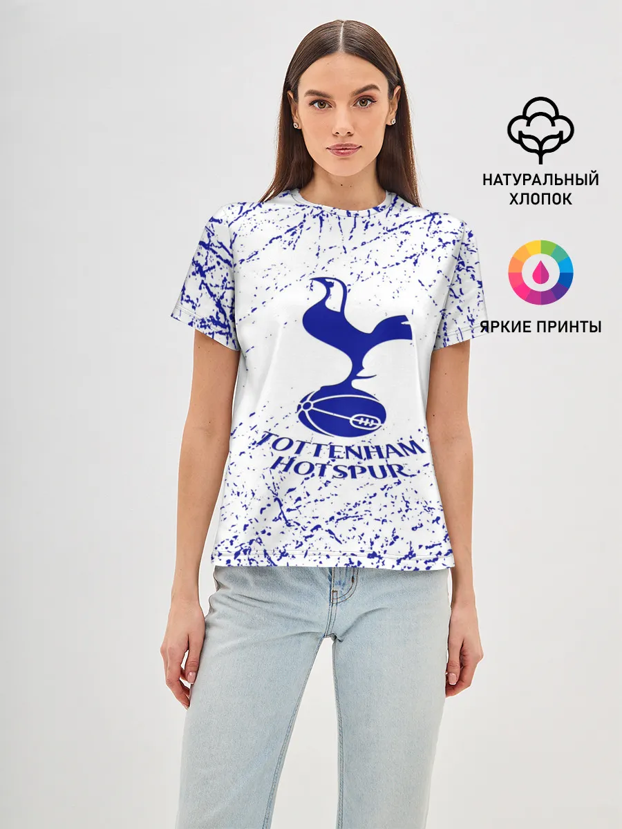 Женская базовая футболка / tottenham.