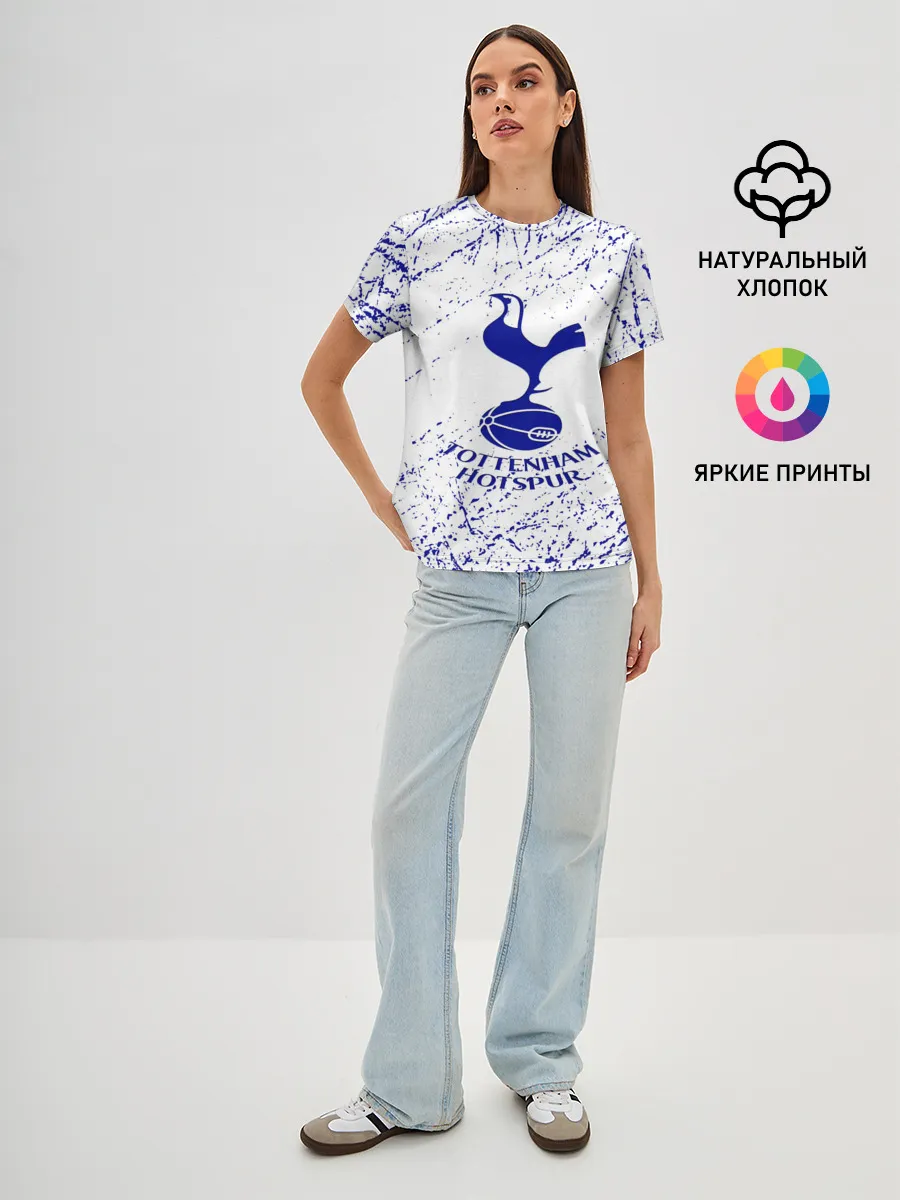 Женская базовая футболка / tottenham.