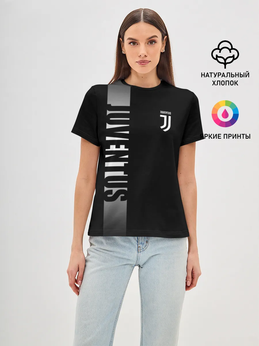 Женская базовая футболка / JUVENTUS / ЮВЕНТУС