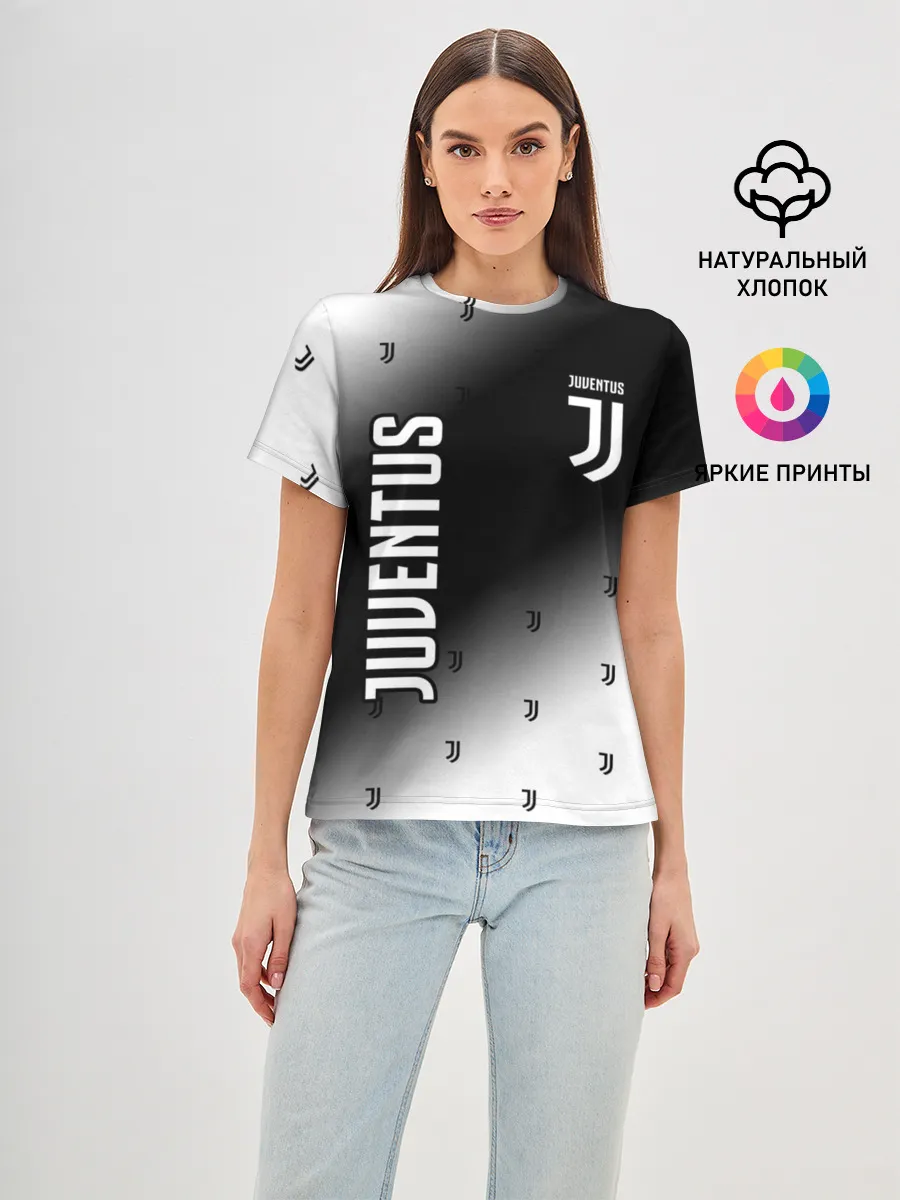 Женская базовая футболка / JUVENTUS / ЮВЕНТУС