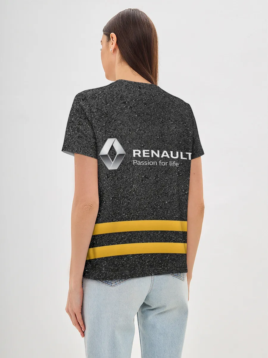 Женская базовая футболка / Renault | Passion for life