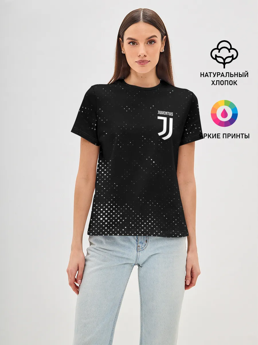 Женская базовая футболка / JUVENTUS / ЮВЕНТУС