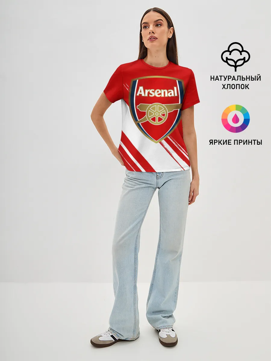 Женская базовая футболка / Arsenal