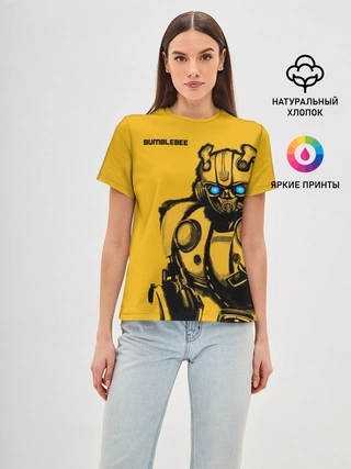 Женская базовая футболка / BUMBLEBEE