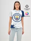 Женская базовая футболка / MANCHESTER CITY Манчестер Сити