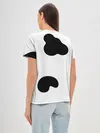 Женская базовая футболка / Cow print