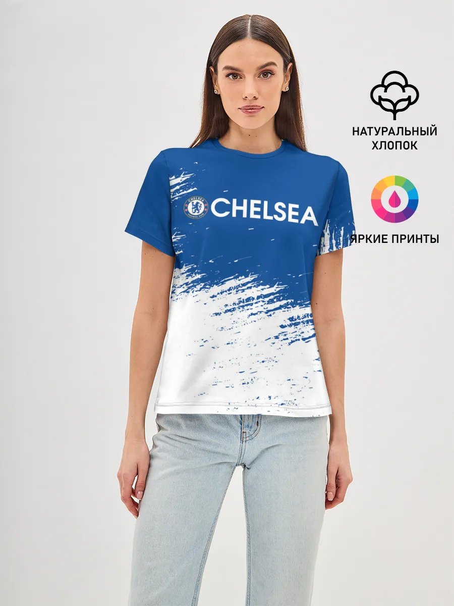 Женская базовая футболка / CHELSEA.