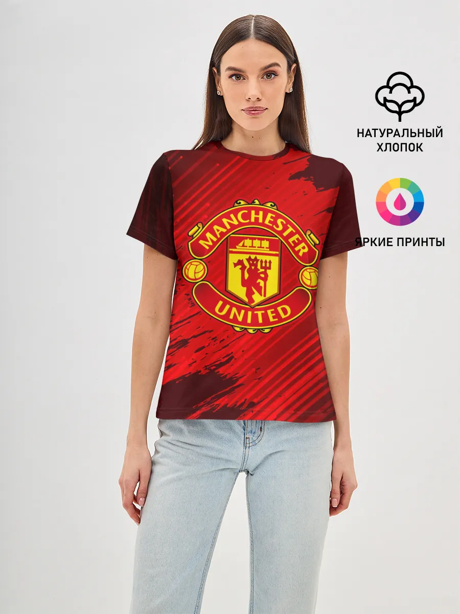 Женская базовая футболка / MANCHESTER UNITED