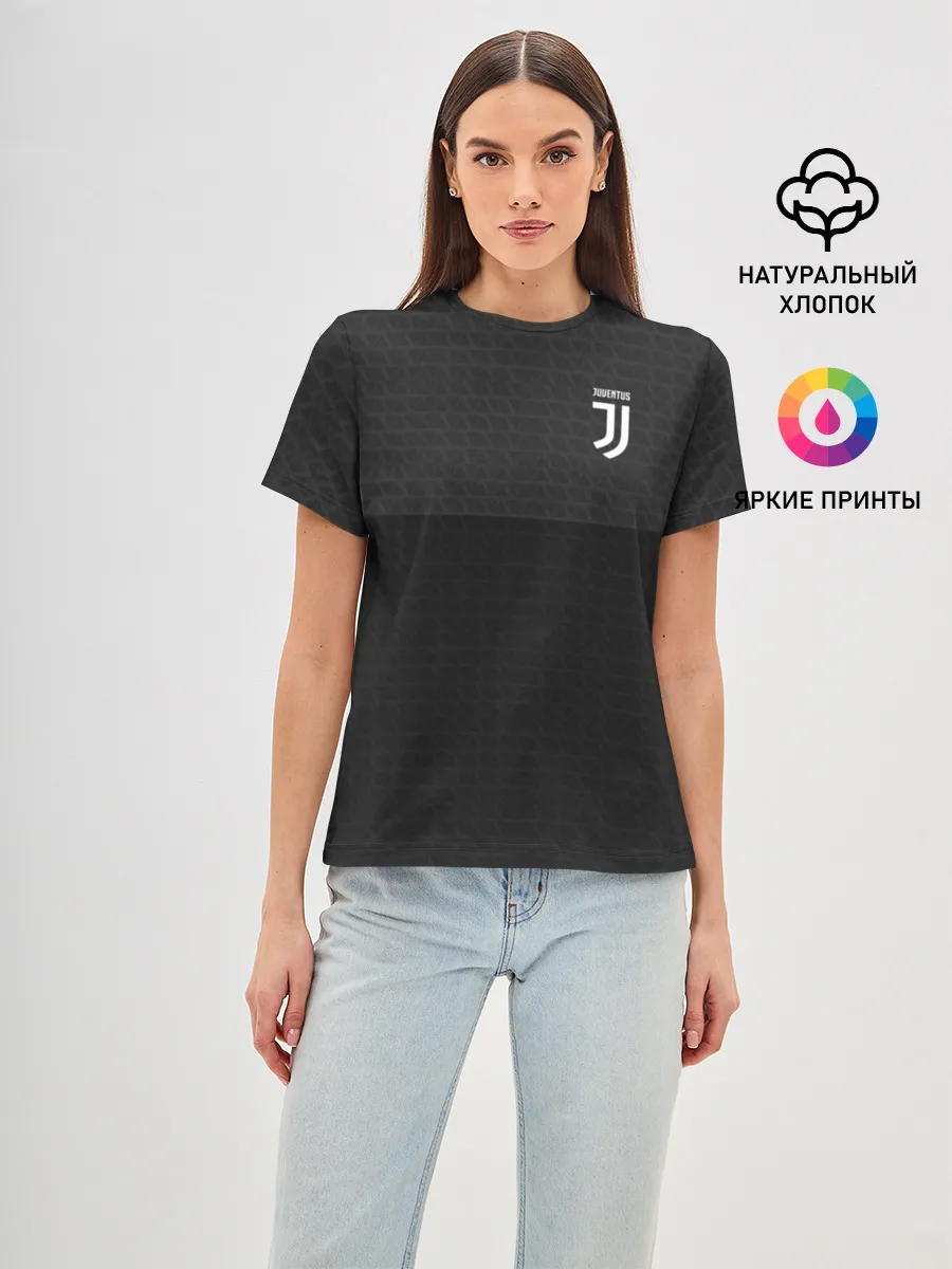 Женская базовая футболка / JUVENTUS / ЮВЕНТУС