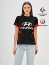 Женская базовая футболка / HYUNDAI SPORT COLLECTION