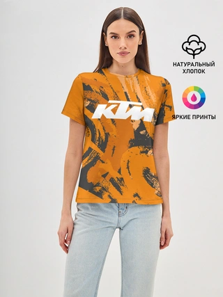 Женская базовая футболка / KTM | КТМ (Z)