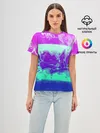 Женская базовая футболка / color neon collection