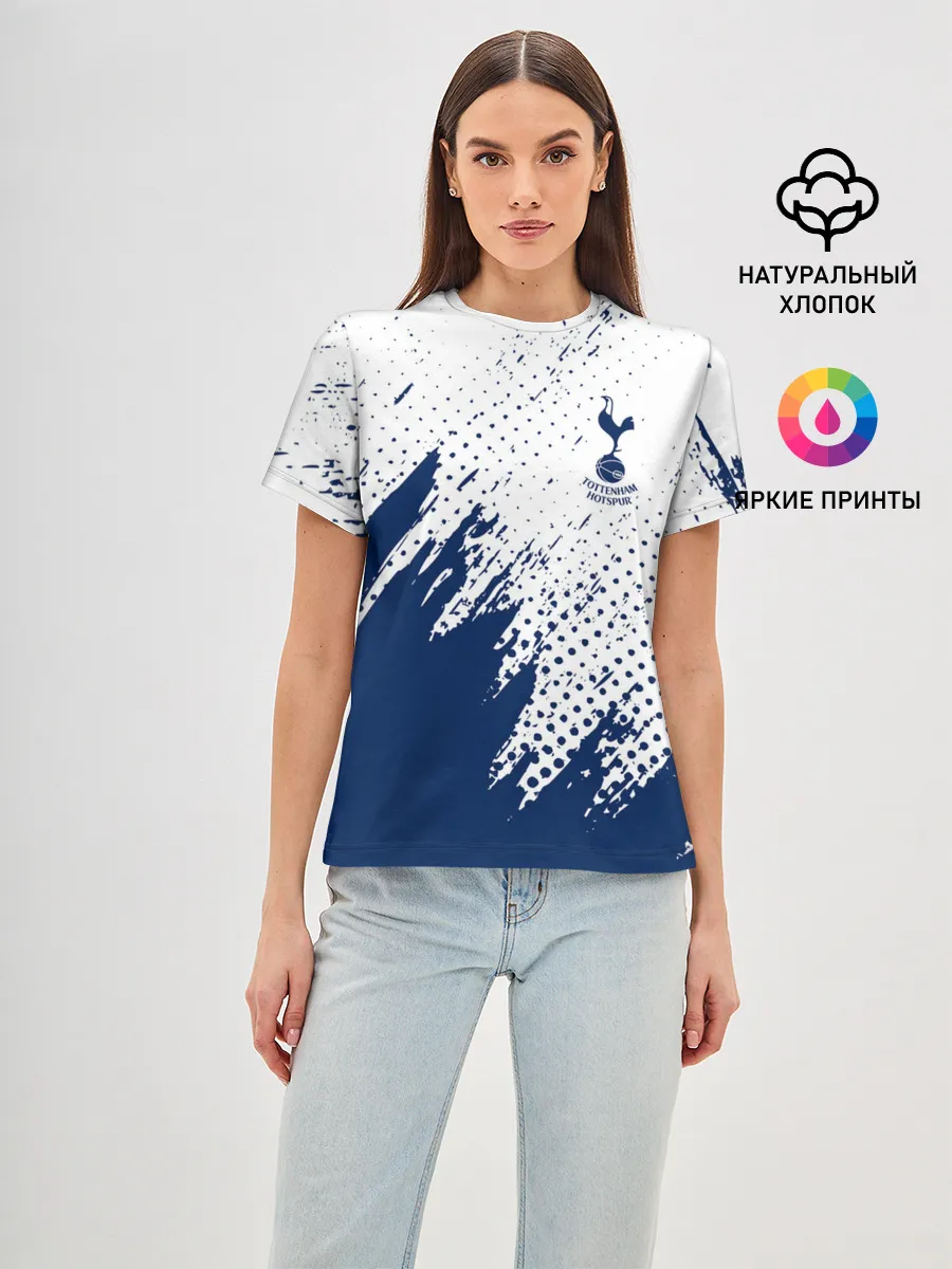 Женская базовая футболка / Tottenham Hotspur.