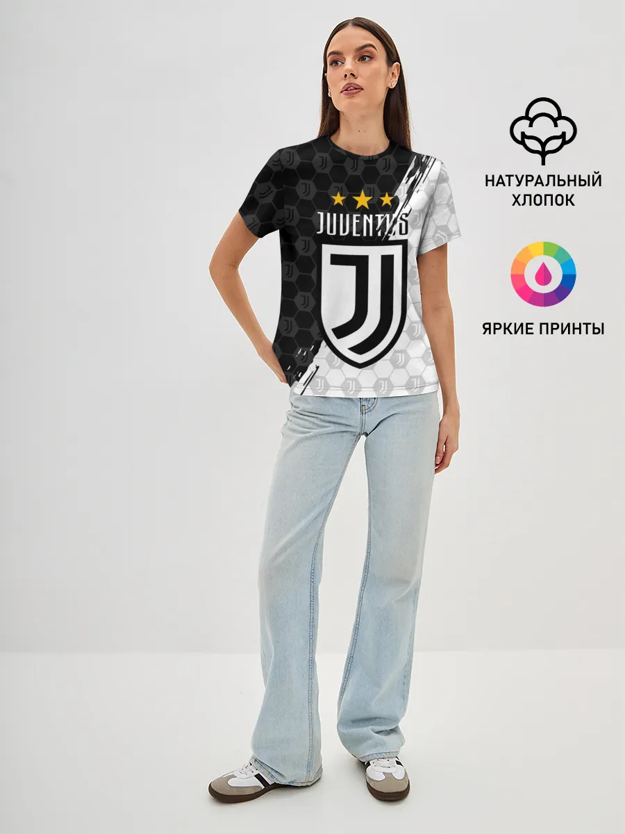 Женская базовая футболка / JUVENTUS