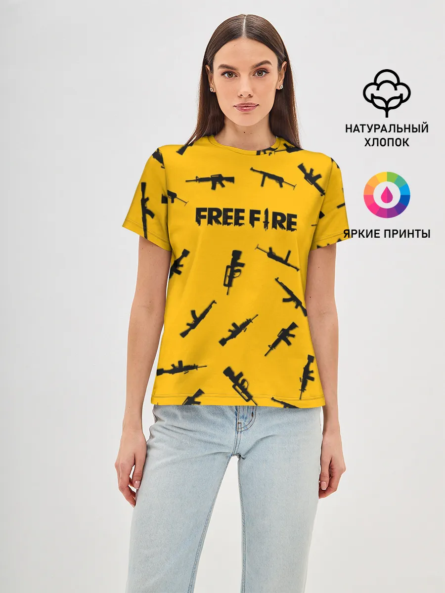 Женская базовая футболка / GARENA FREE FIRE