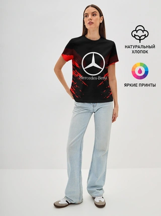 Женская базовая футболка / MERCEDES-BENZ SPORT COLLECTION