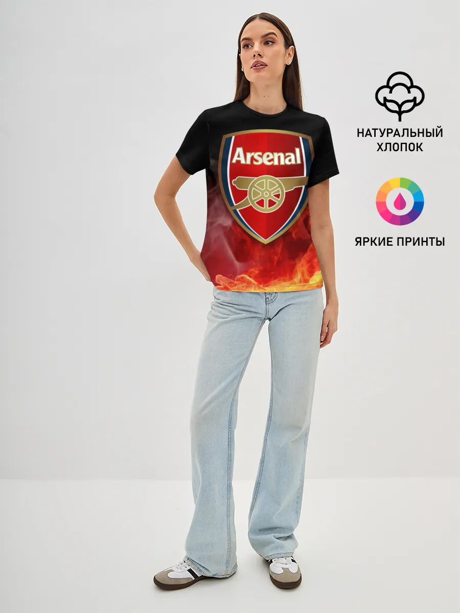 Женская базовая футболка / Arsenal