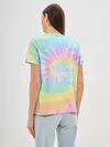 Женская базовая футболка / Pastel Tie Dye