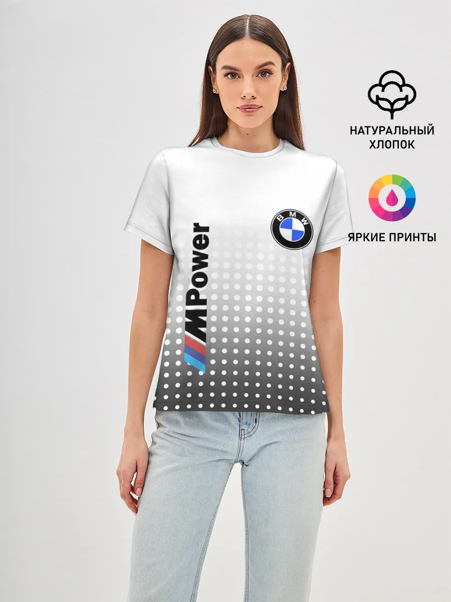 Женская базовая футболка / BMW