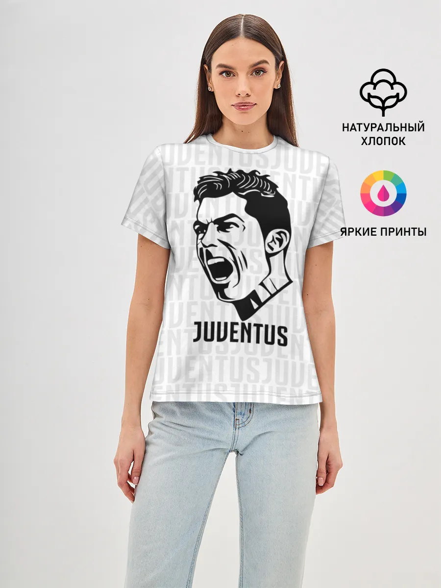 Женская базовая футболка / RONALDO JUVE SPORT