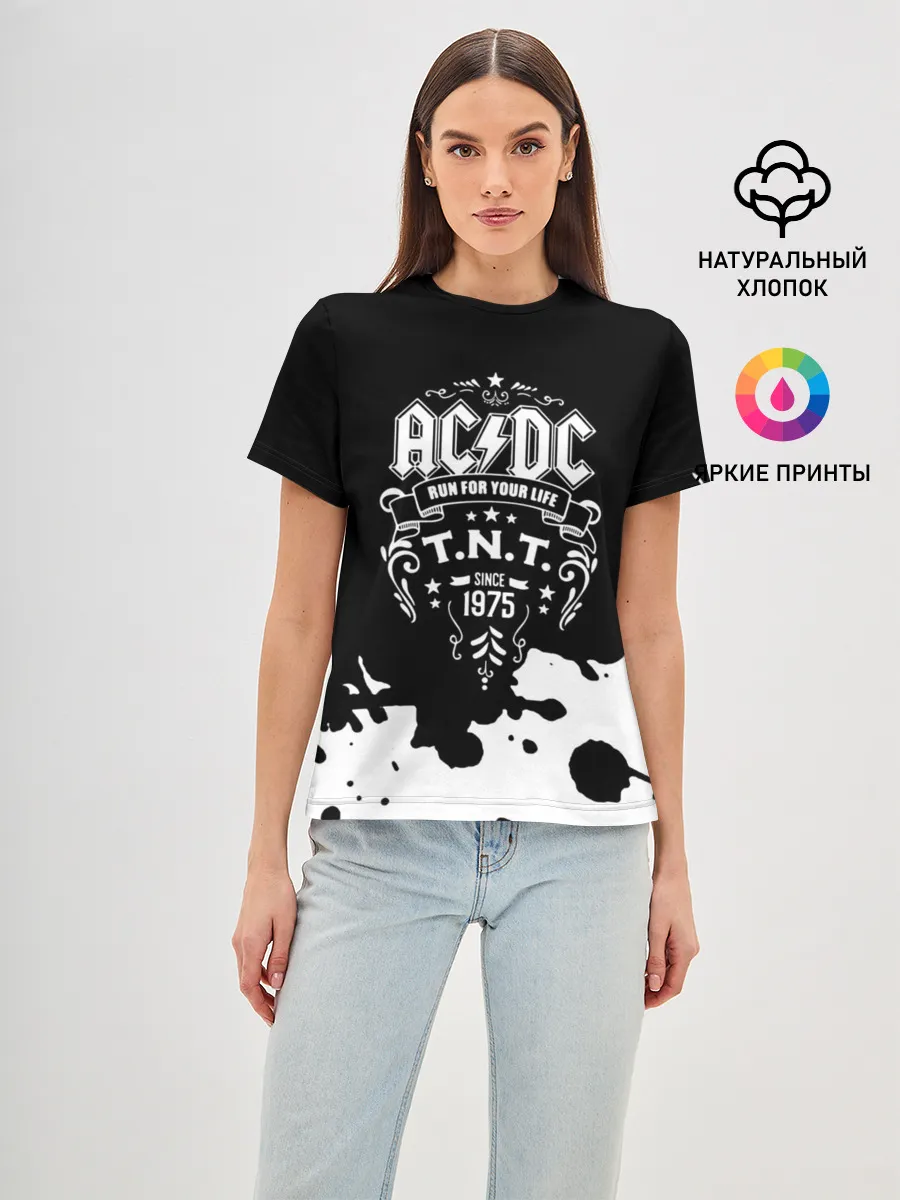 Женская базовая футболка / AC/DC T.N.T.