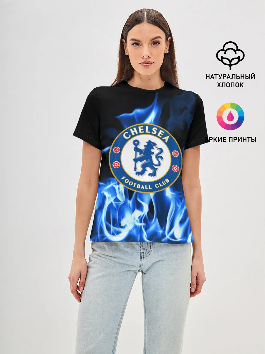 Женская базовая футболка / CHELSEA