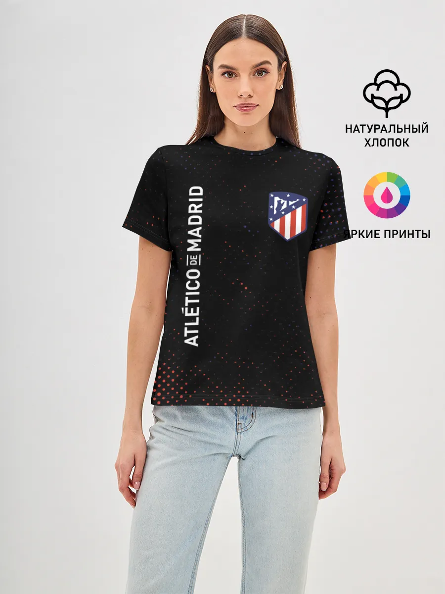 Женская базовая футболка / ATLETICO MADRID / Атлетико